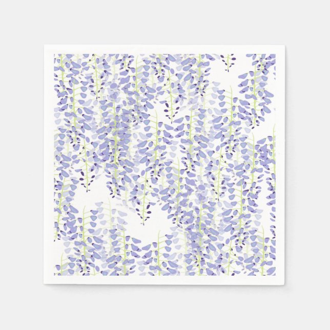 Napkins wisteria serviette (Vorderseite)