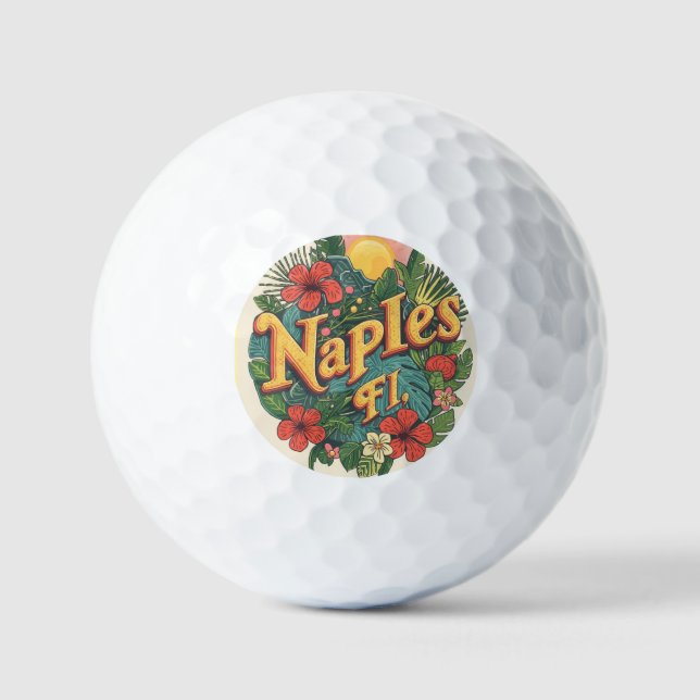 Naples florida dreaming  golfball (Vorderseite)