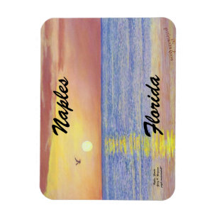 NAPLES.FLORIDA FLEXIBLER FOTO-MAGNET MAGNET