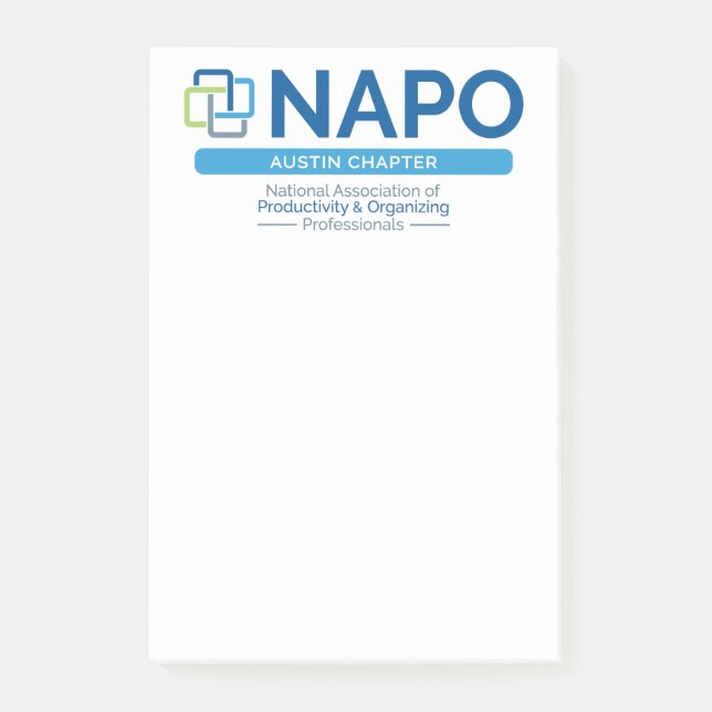 NAPO Austin Post-It® Notes Post-it Klebezettel (Vorderseite)