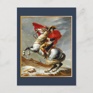 Napolean Bonaparte von Jacques Louis David Postkarte