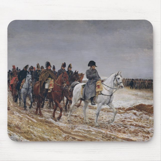 Napoleon auf Kampagne im Jahre 1814, 1864 Mousepad (Vorne)