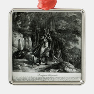 Napoleon auf Wacheaufgabe Ornament Aus Metall