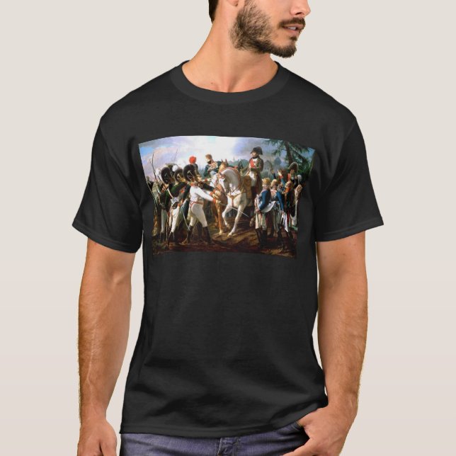 Napoleon bei Abensberg T-Shirt (Vorderseite)