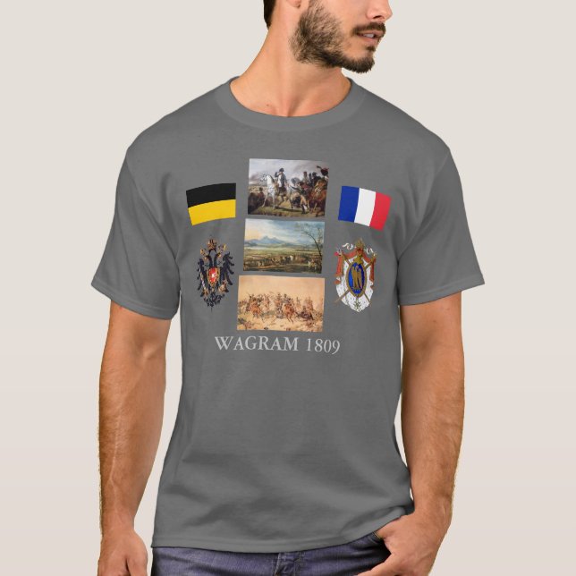 Napoleon bei Wagram T-Shirt (Vorderseite)