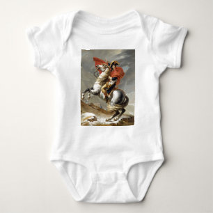Napoleon beim Überschreiten der Alpen - Jacques-Lo Baby Strampler