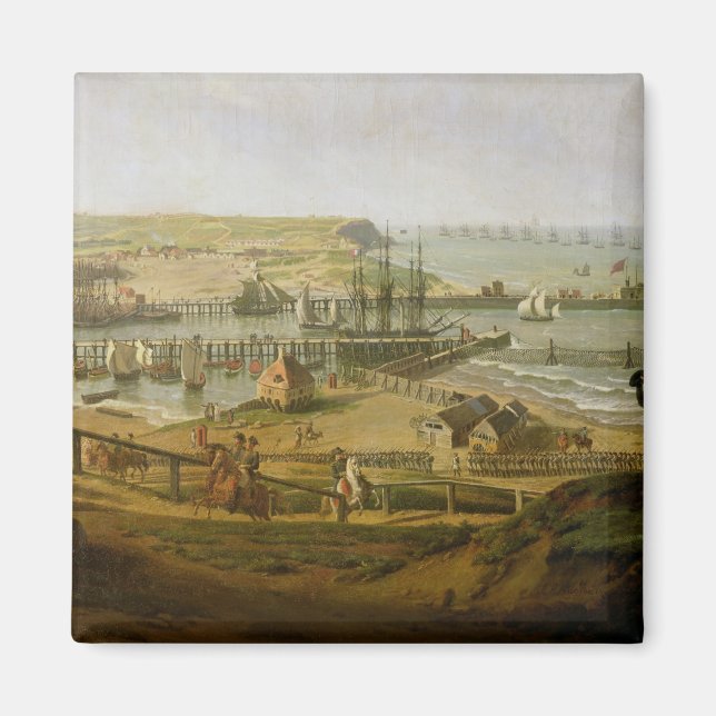 Napoleon Besuch des Camps in Boulogne Magnet (Vorne)