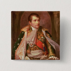 Napoleon Bonaparte (1769-1821), als König von Button