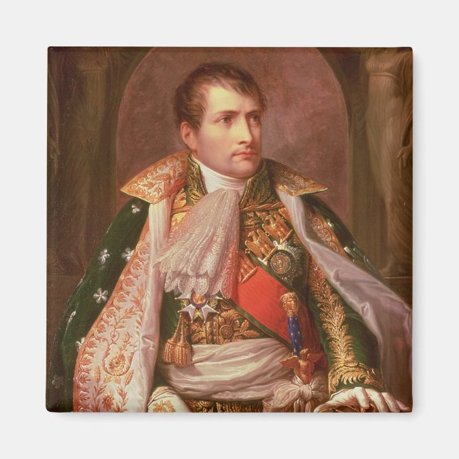 Napoleon Bonaparte (1769-1821), als König von Ital Magnet (Vorne)