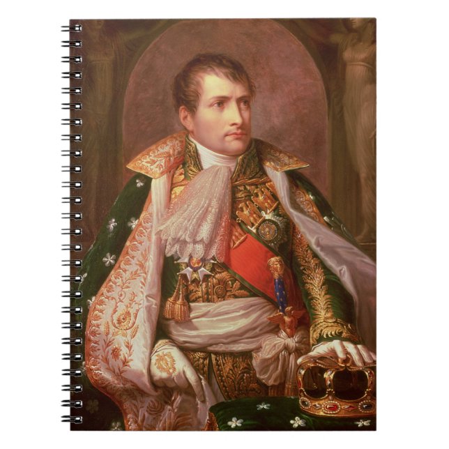 Napoleon Bonaparte (1769-1821), als König von Notizblock (Vorderseite)