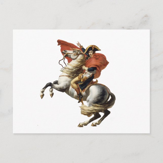 Napoleon Bonaparte 1800 Postkarte (Vorderseite)