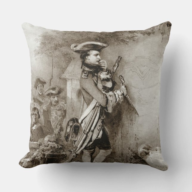 Napoleon Bonaparte 1826 Kissen (Vorderseite)