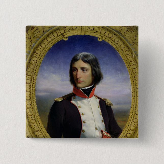 Napoleon Bonaparte als Oberstleutnant Button (Vorderseite)