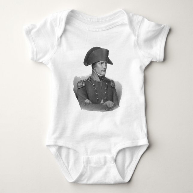 Napoleon Bonaparte Baby Strampler (Vorderseite)
