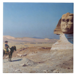 Napoleon Bonaparte Before the Sphinx (von Gérôme) Fliese