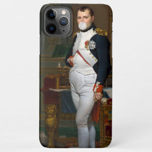 Napoleon Bonaparte bläst ein weißes Kaugummi iPhone 11Pro Max Hülle