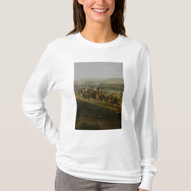 Napoleon Bonaparte, der das Lager an besucht T-Shirt (Vorderseite)