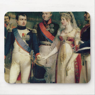 Napoleon Bonaparte, der Königin Louisa empfängt Mousepad
