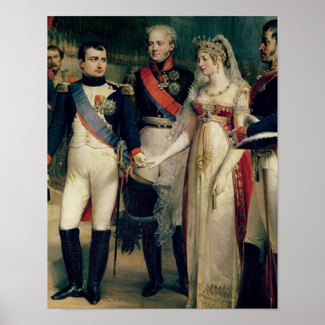 Napoleon Bonaparte empfängt Königin Louisa Poster (Vorne)