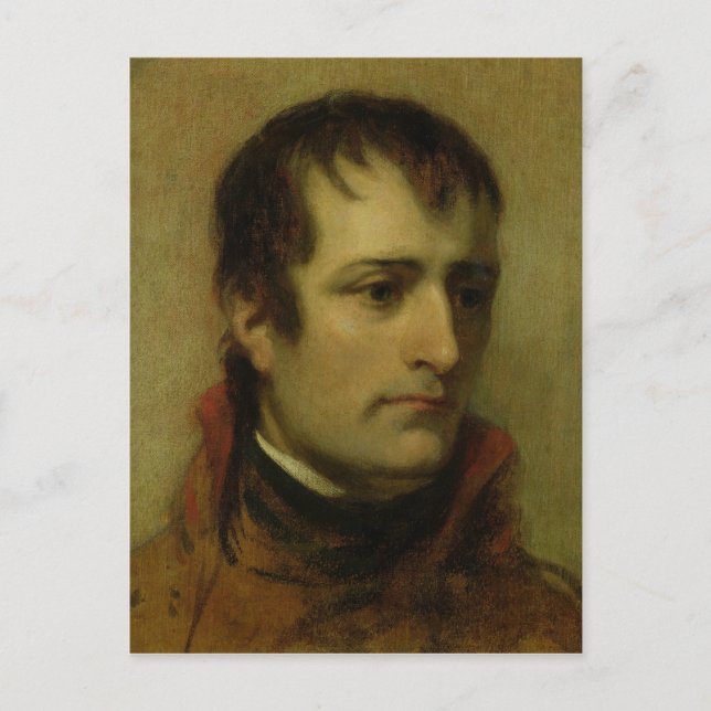 Napoleon Bonaparte First Consul, 1802 Postkarte (Vorderseite)