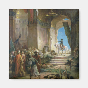 Napoleon Bonaparte in der großartigen Moschee in Magnet