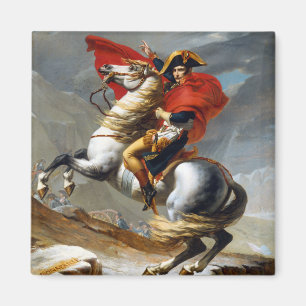 Napoleon Bonaparte Painting von Jacques-Louis Davi Magnet