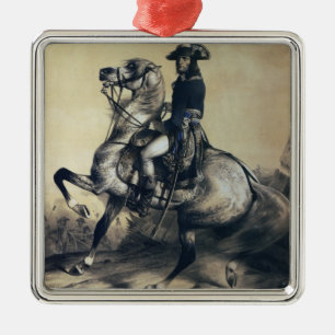 Napoleon Bonaparte Silbernes Ornament