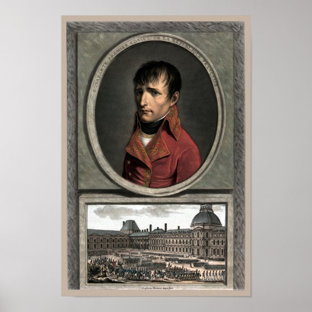 Napoleon Bonaparte — Truppenübersicht Poster (Vorne)