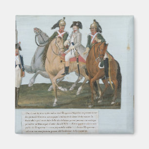 Napoleon Bonaparte und die Varsovian Wache Magnet