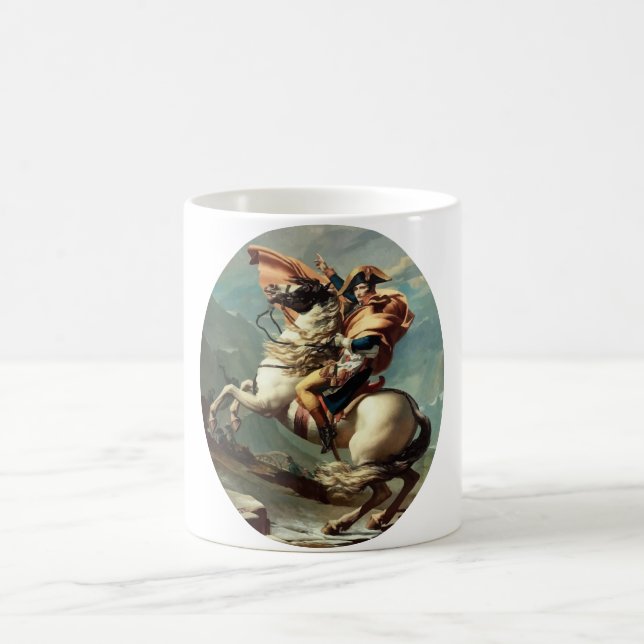 Napoleon Bonaparte zu Pferd Kaffeetasse (Mittel)