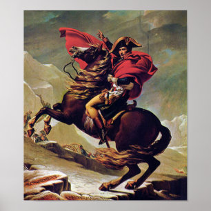 Napoleon Bonaparte zu Pferd Poster
