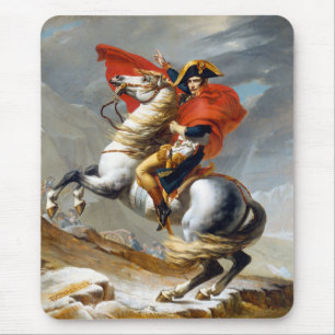 Napoleon- Bonapartemalerei von Jacques-Louis David Mousepad