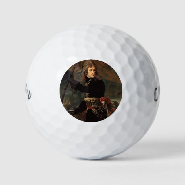 Napoleon Bonapartes Kundgebung in der Schlacht von Golfball (Vorderseite)