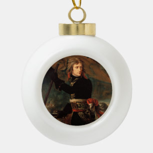 Napoleon Bonapartes Kundgebung in der Schlacht von Keramik Kugel-Ornament