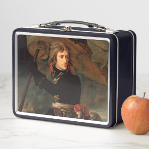 Napoleon Bonapartes Truppenaufruf in der Schlacht  Metall Brotdose