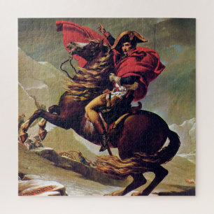 Napoleon Crossing the Alps Puzzle