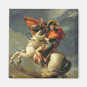 Napoleon, der die Alpen am 20. Mai 1800 überquert Magnet