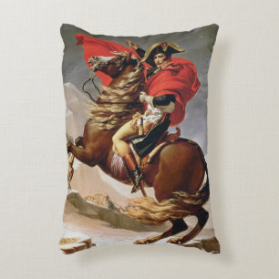 Napoleon, der die Alpen, c.1800 (Öl, überquert auf Dekokissen