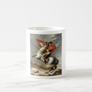 Napoleon, der die Alpen überquert -- Jacques-Loui Kaffeetasse