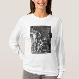 Napoleon, der durch das Feuer brütet T-Shirt