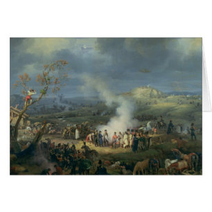 Napoleon, der ein Nachtlager besucht