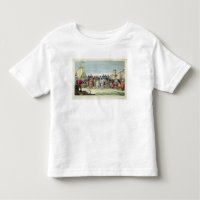 Napoleon, der für Golf Juan, am 1. März 1815