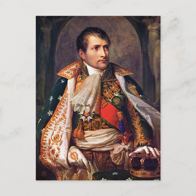 Napoleon Der König von Italien von Andrea Appiani Postkarte (Vorderseite)
