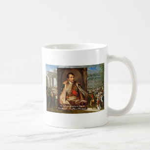 Napoleon "Dummheit Politik" Zitat Geschenke Shirts Tasse