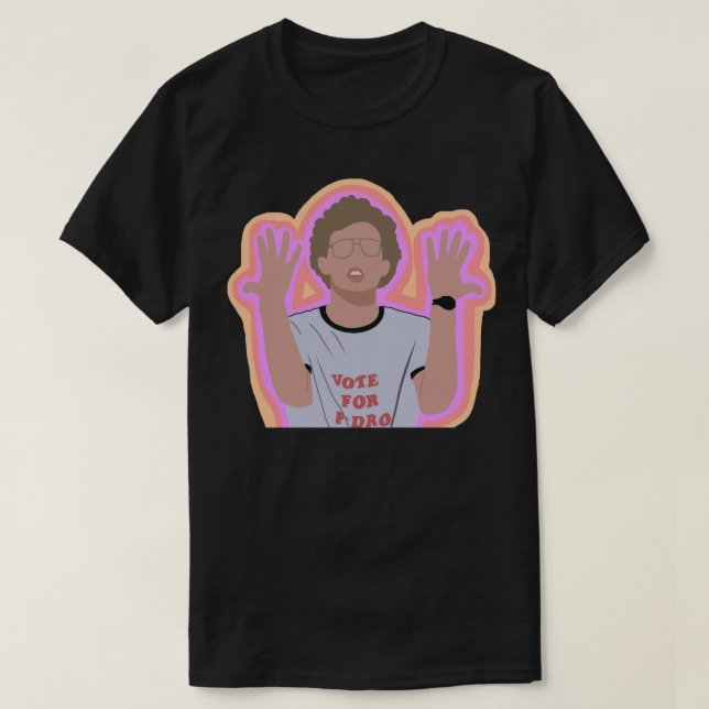 Napoleon Dynamite Jazz Hands Sticker T-Shirt (Design vorne)