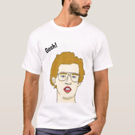 Napoleon-Dynamitt-stück, Cartoonkopf, Zitatfilm T-Shirt