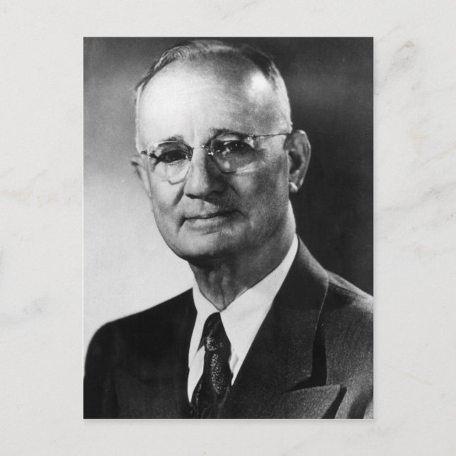 Napoleon Hill - Denken und wachsen reich Postkarte (Vorderseite)