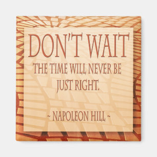 Napoleon Hill Quotes Magnet