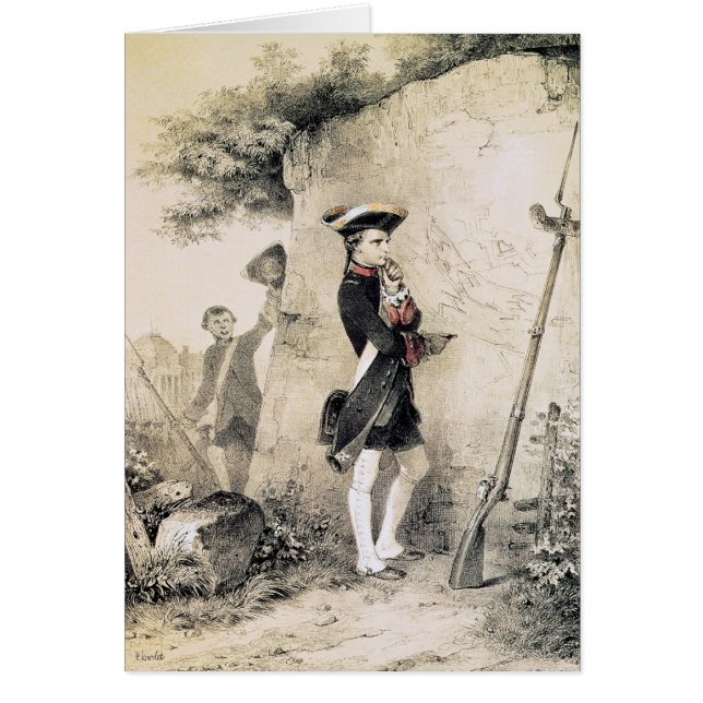 Napoleon I an der Militärschule (Vorne)