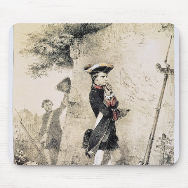 Napoleon I an der Militärschule Mousepad (Vorne)